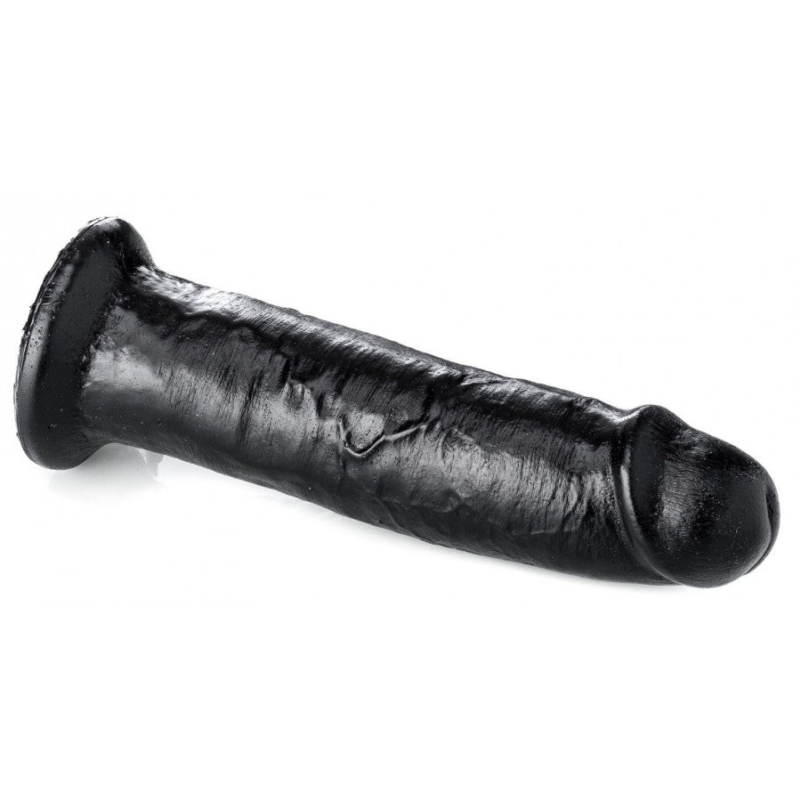 XXLTOYS - Mimas - Large Dildo - Insertable length 23 X 6 cm - Black - Made in Europe -22112