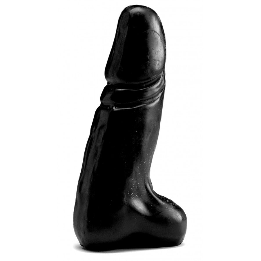 XXLTOYS - Lodewijk - Large Dildo - Insertable length 18 X 6 cm - Black - Made in Europe