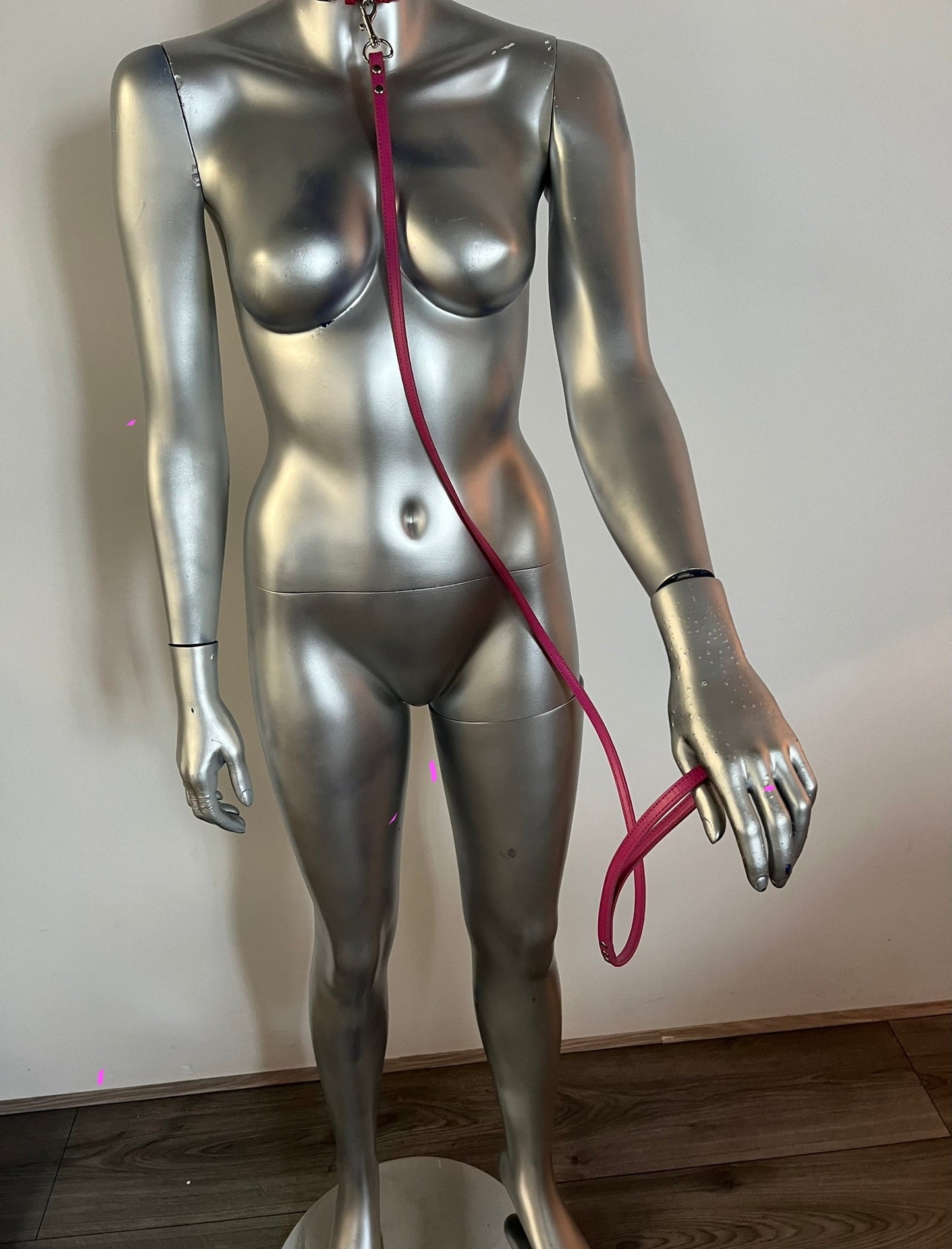 Power Escorts Luxury Leash Pink - BDSM - Heavy Quality  ( no Collar only Leash )