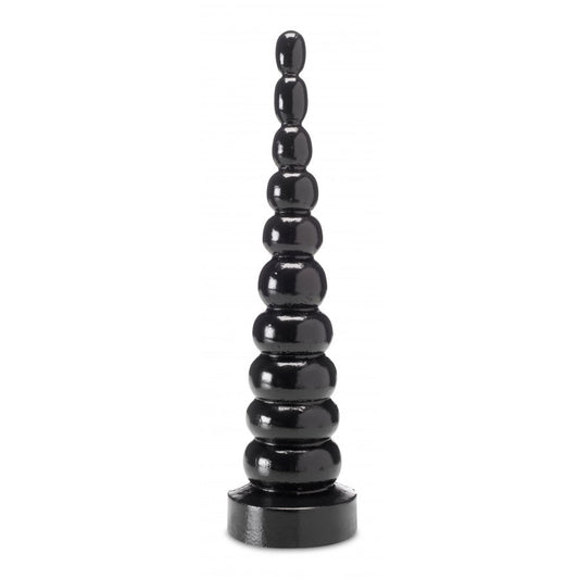 XXLTOYS - Ellis - XXL Plug - Insertable length 27 X 5.8 cm - Black - Made in Europe