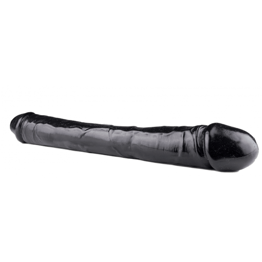 XXLTOYS - Potter - Double Dildo - Insertable length 42 X 5.8 cm - Black - Made in Europe