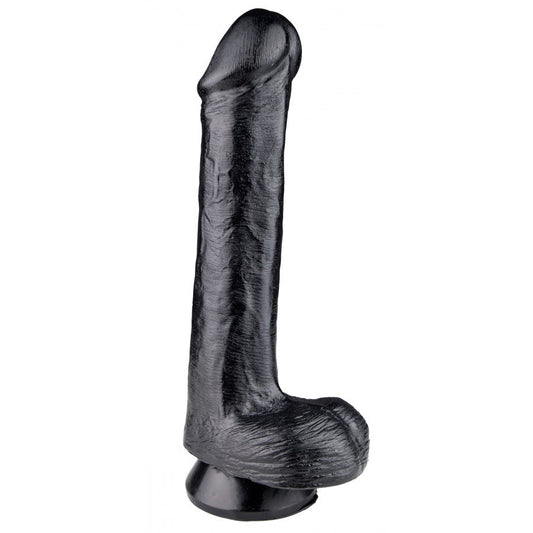 XXLTOYS - Orphy - Large Dildo - Insertable length 28 X 6.5 cm - Black - Made in Europe