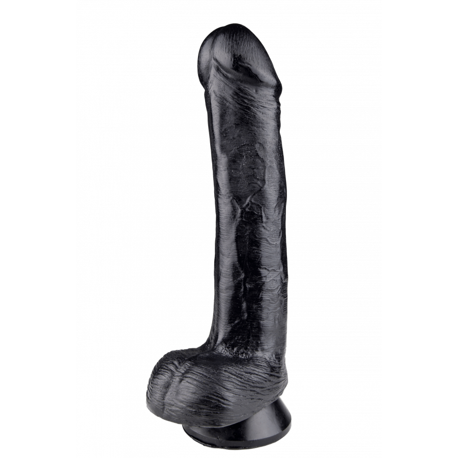 XXLTOYS - Orphy - Large Dildo - Insertable length 28 X 6.5 cm - Black - Made in Europe