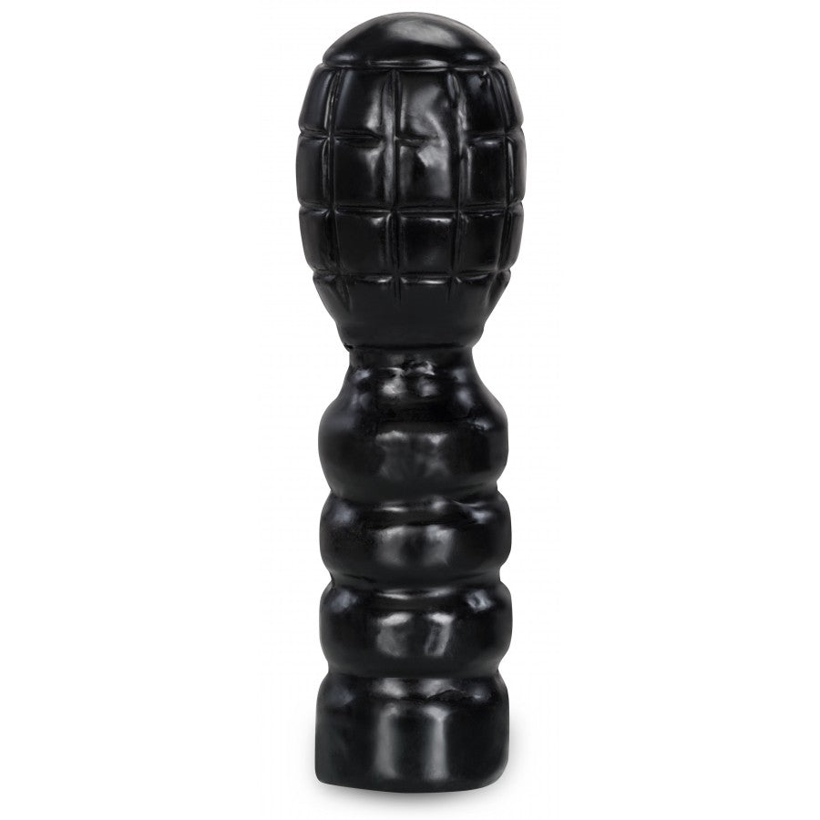 XXLTOYS - Simeon - XXL Plug - Insertable length 19 X 6 cm - Black -  Made in Europe