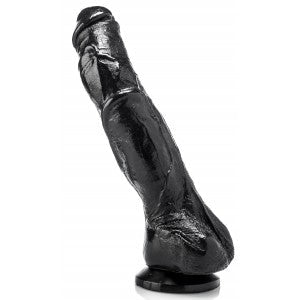 XXLTOYS - Neil - Dildo - Insertable length 22 X 5.5 cm - Black - Made in Europe