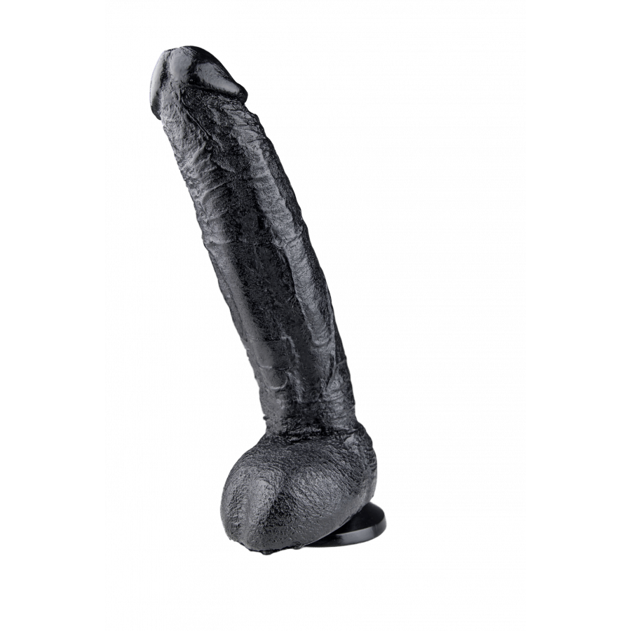 XXLTOYS - Otos - Dildo - Insertable length 21 X 5.5 cm - Black - Made in Europe - 19647