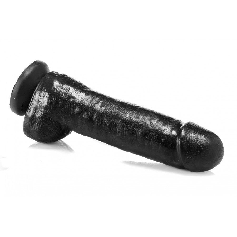 XXLTOYS - Kenny - Large Dildo - Insertable length 24 X 7 cm - Black - Made in Europe