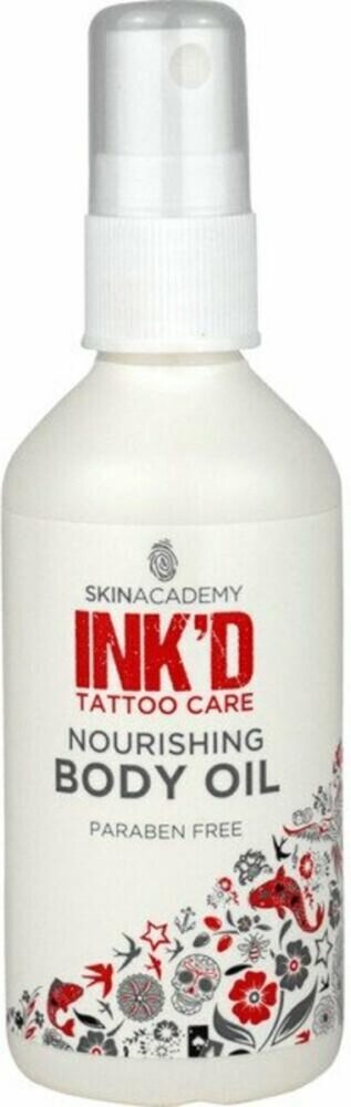 Ink'd Tattoo 4 Pack Total Care - All Day Creme & Color Boost / Sun Care /Body Oil / Moisturiser