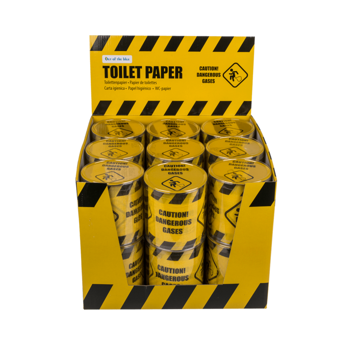 Toilet Papier Waarschuwing Logo