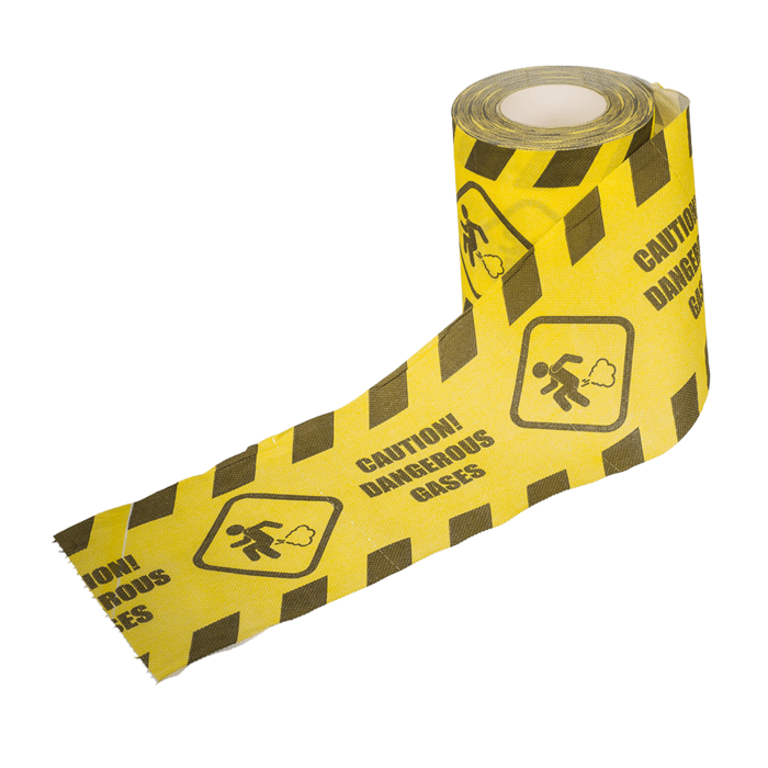 Toilet Papier Waarschuwing Logo