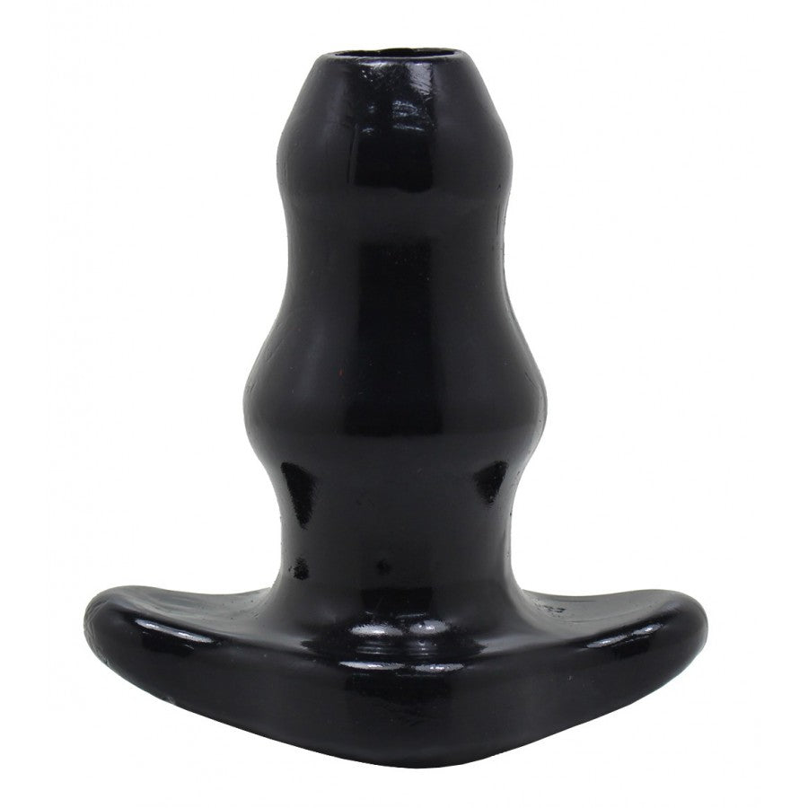 XXLTOYS - Maddy - Tunnel Plug - Insertable length 12 X 6.5 cm - Hole 2.5 cm - Black - Made in Europe